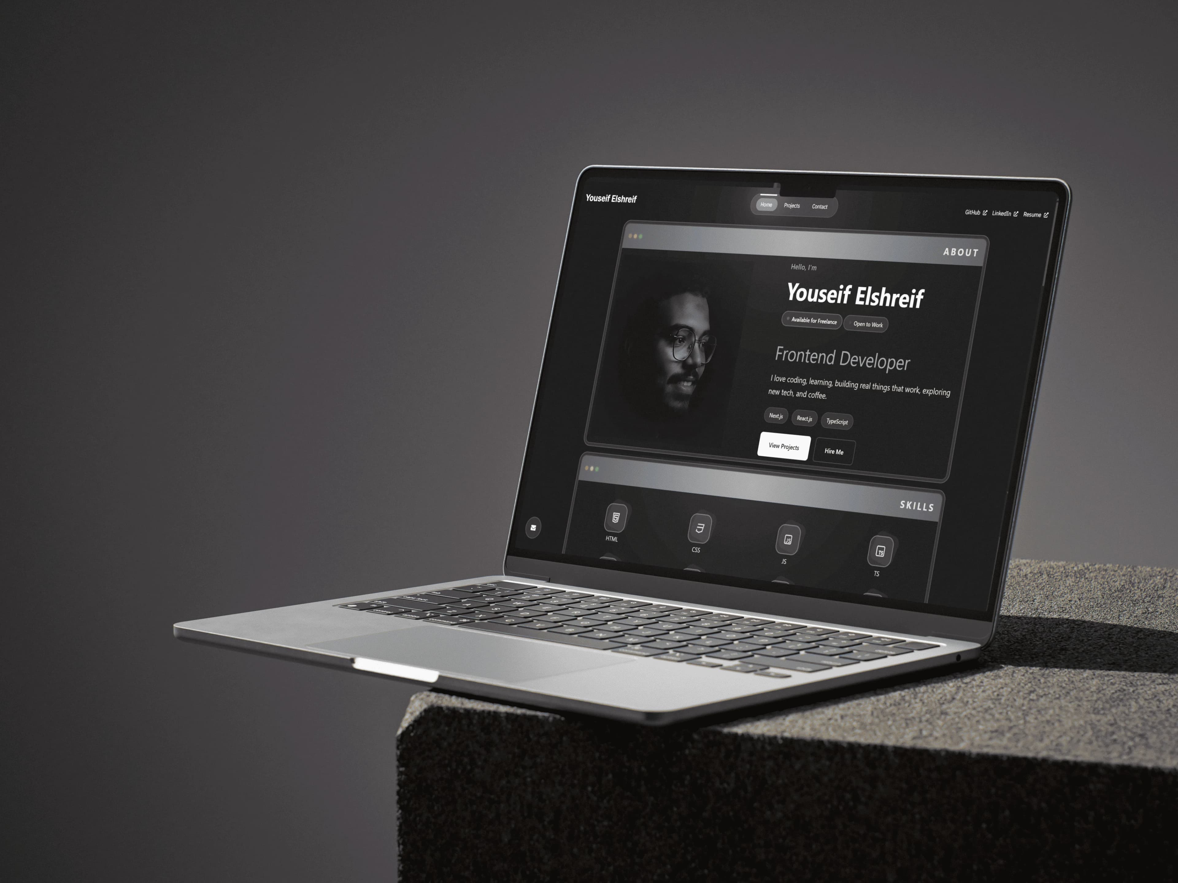 My Portfolio Website - Personal portfolio website to showcase my skills, projects, and experience